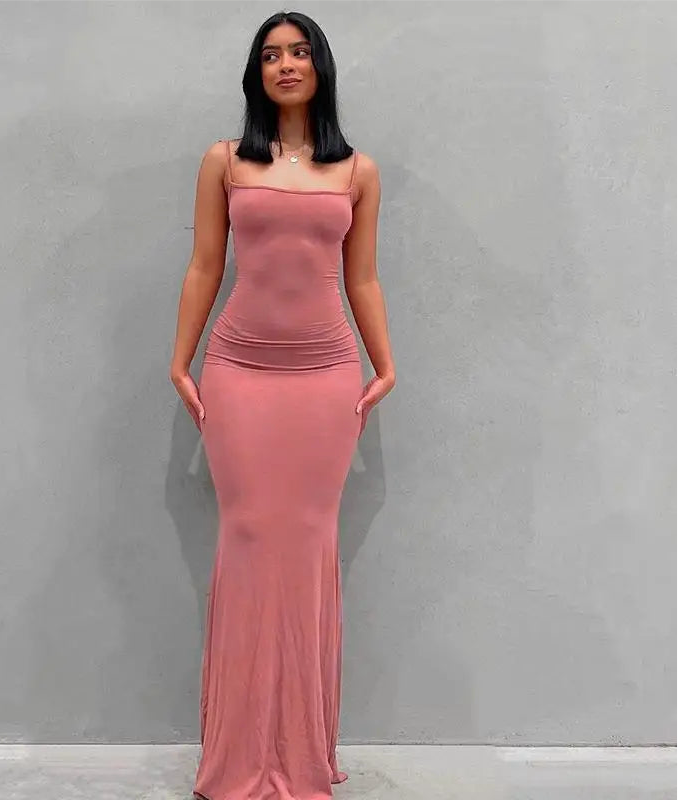 Backless Slim Sexy Dress My Store