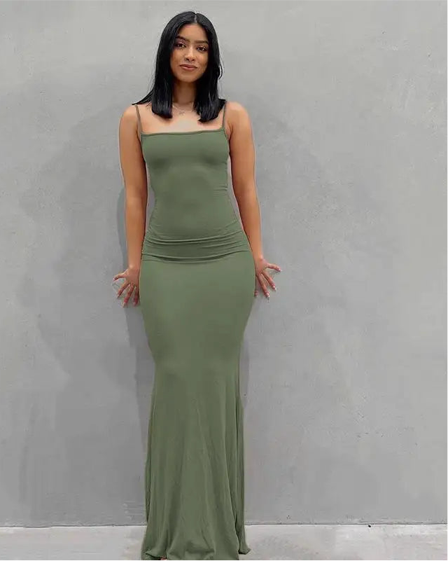 Backless Slim Sexy Dress My Store