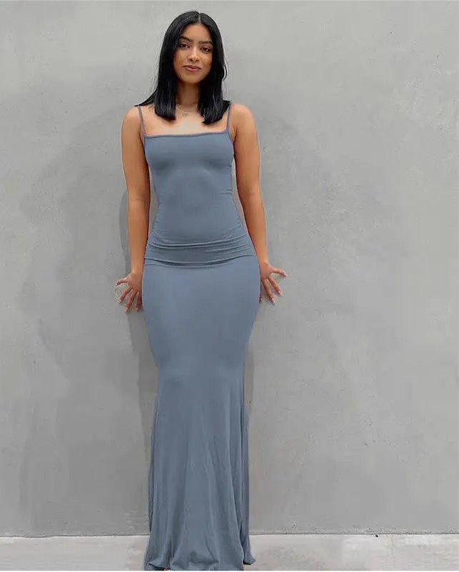 Backless Slim Sexy Dress My Store