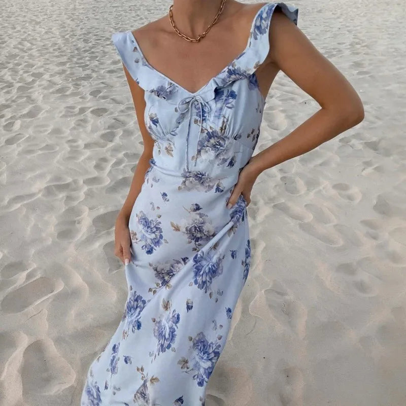 Summer Flower Women's Dress ClothesLuxe