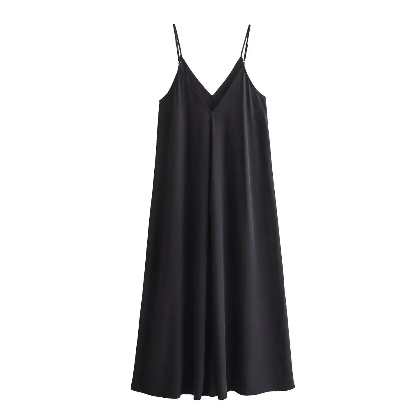 Long Black Slip ClothesLuxe