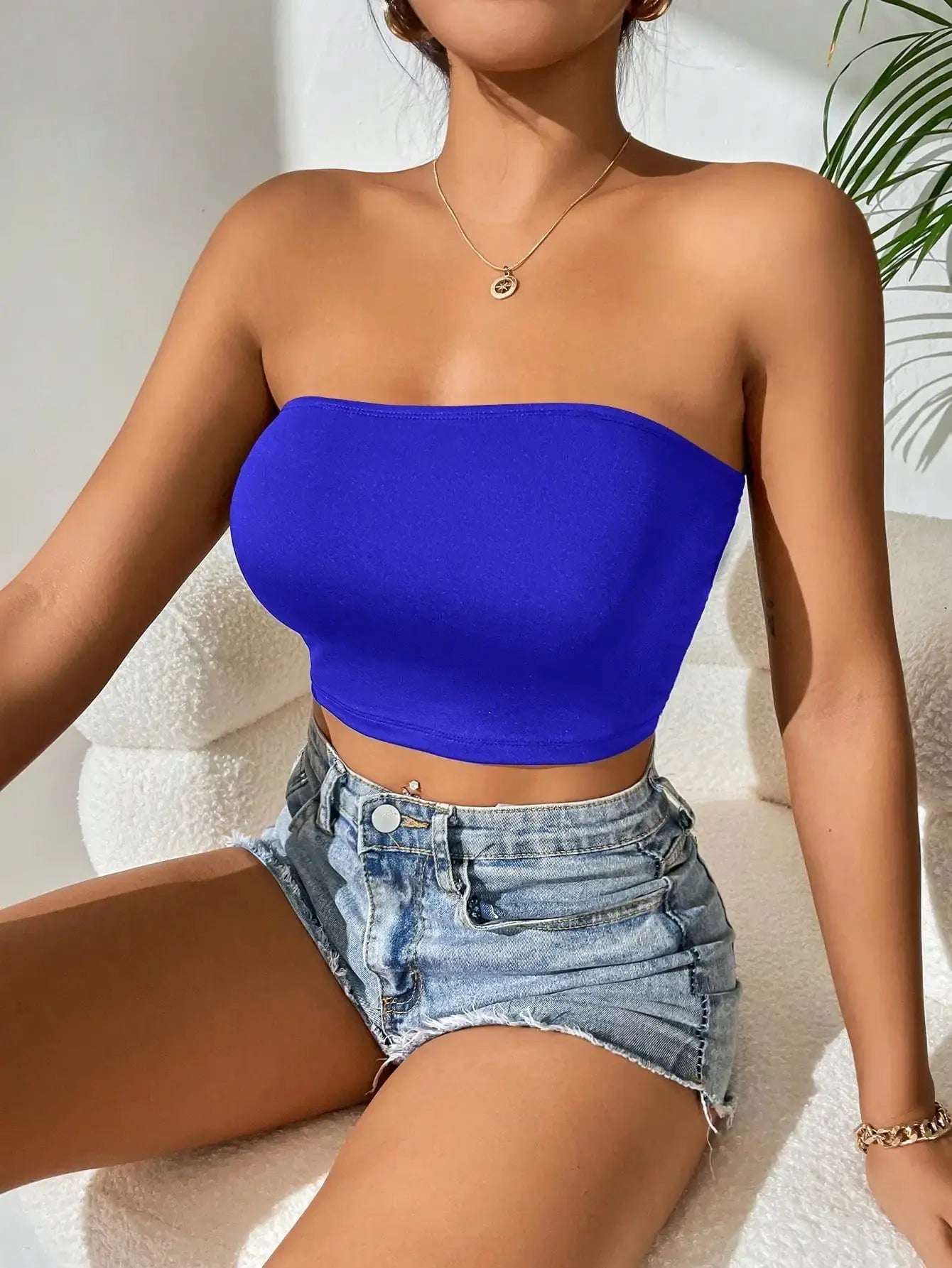 Strapless womens Tank Tops My Store