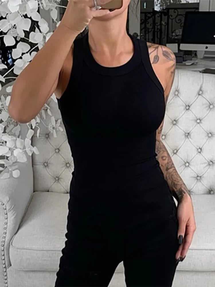 O Neck Tank Top ClothesLuxe