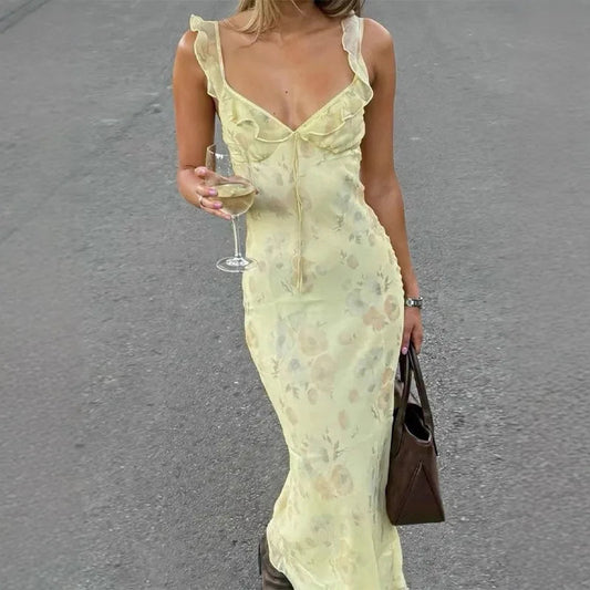Summer Flower Women's Dress ClothesLuxe