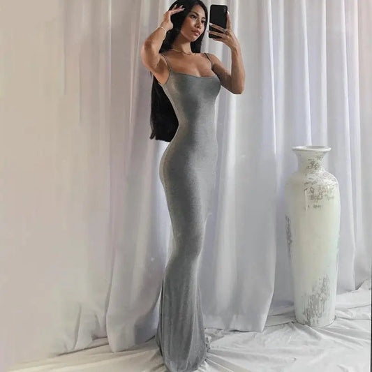 Backless Slim Sexy Dress My Store
