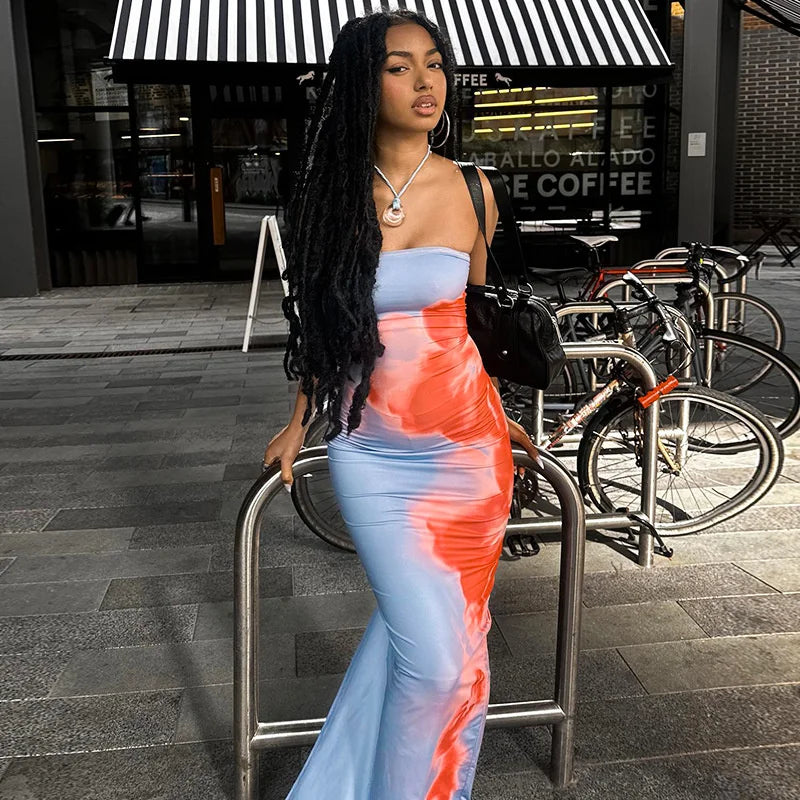 Sexy Strapless Dress My Store